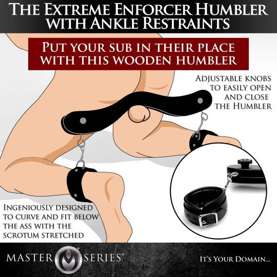 Thumbnail: Master Series The Extreme Enforcer Humbler with Ankle Restraints