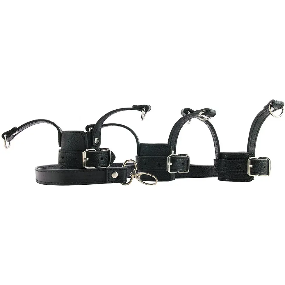 Thumbnail: XR Brands Ball Stretcher Trainer Set with Leash