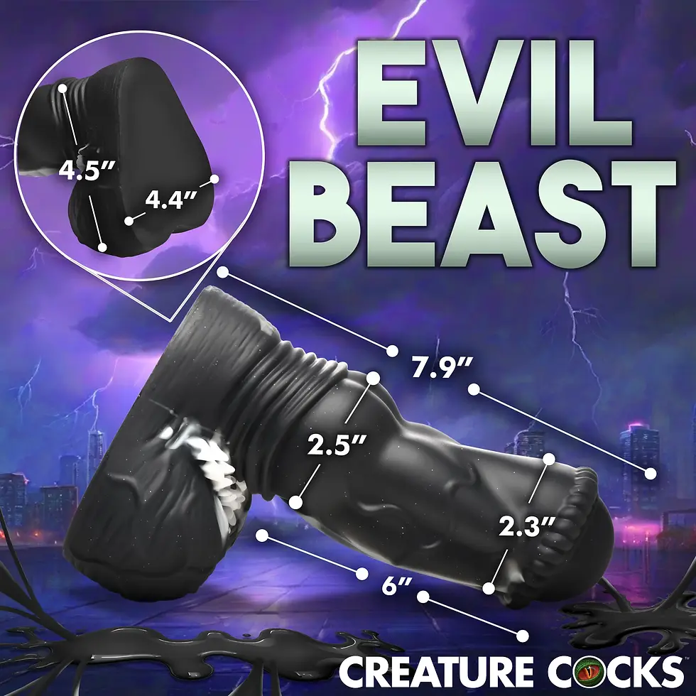 Thumbnail: XR Brands Creature Cocks Venom Silicone Dildo