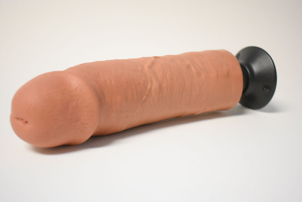 Thumbnail: Pipedream King Cock 10" Vibrating Suction Cup Dildo
