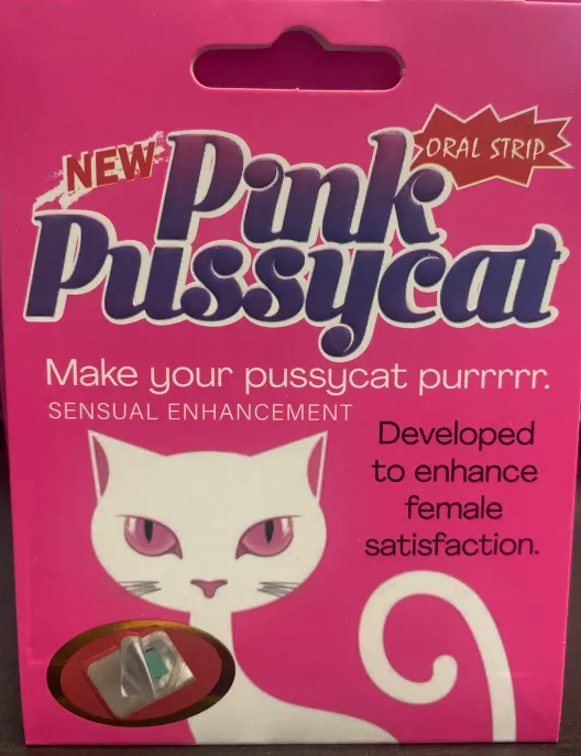 Pink Pussycat Oral Strips