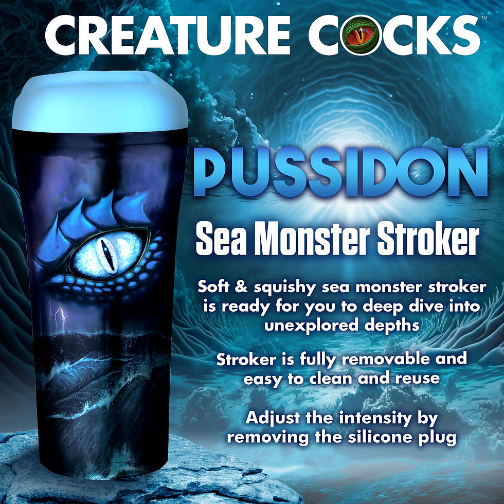Thumbnail: XR Brands Creature Cocks Pussidon Sea Monster Stroker