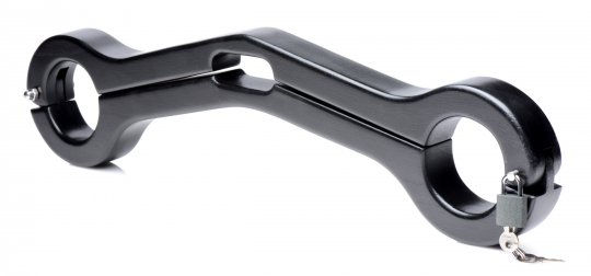 Thumbnail: Master Series Balls to Wrist Humbler with Pad Locks and Keys
