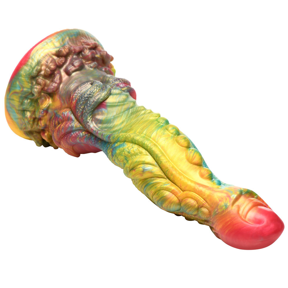 Thumbnail: XR Brands Creature Cocks Majestic Merman Silicone Dildo