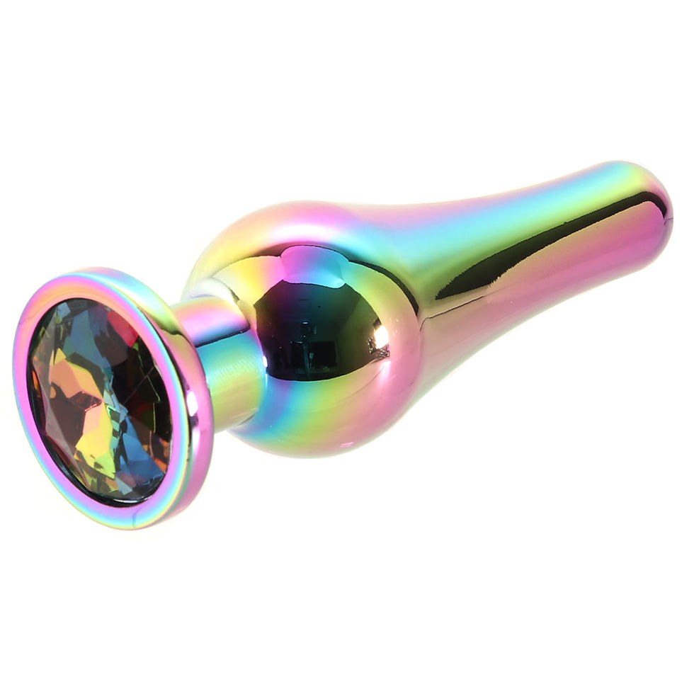 Thumbnail: Evolved Novelties Small Rainbow Metal Plug