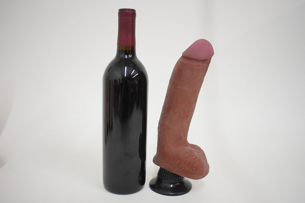Thumbnail: Pipedream Real Feel Deluxe Vibrating Wall Banger Dildo