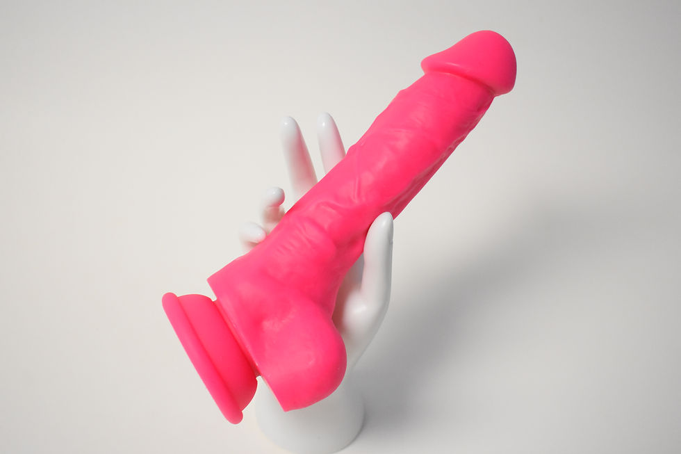Thumbnail: Colours Pleasures 7" Silicone Dildo Firm