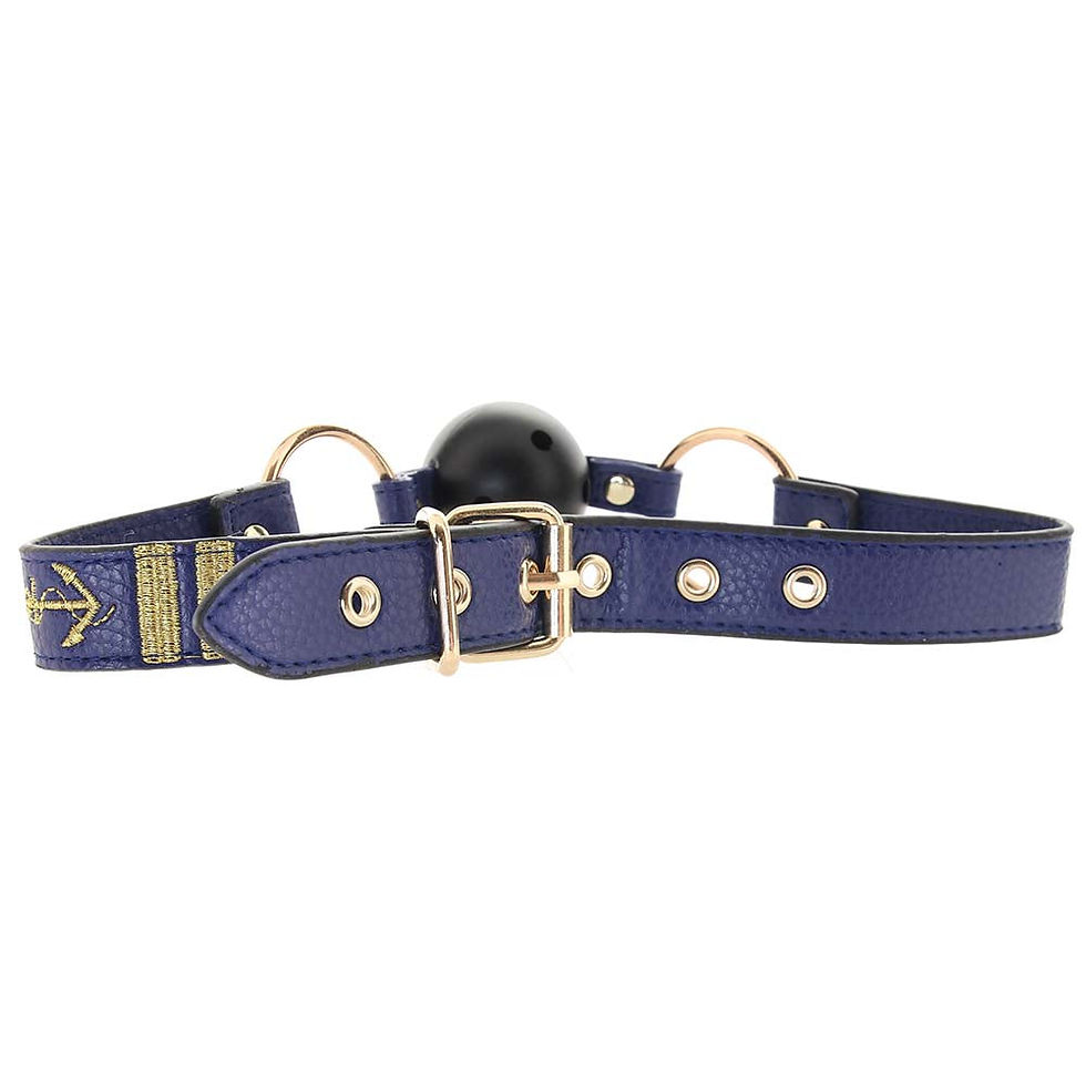 Thumbnail: Shots Toys Ouch! Sailor Themed Breathable Ball Gag