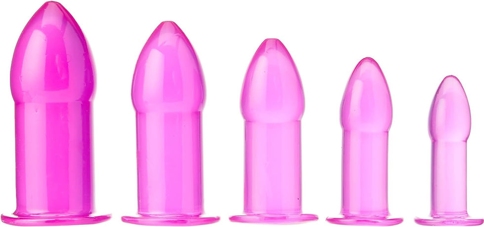 Thumbnail: 5 Piece Anal Trainer Set in Purple
