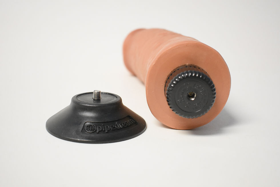 Thumbnail: Pipedream King Cock 10" Vibrating Suction Cup Dildo