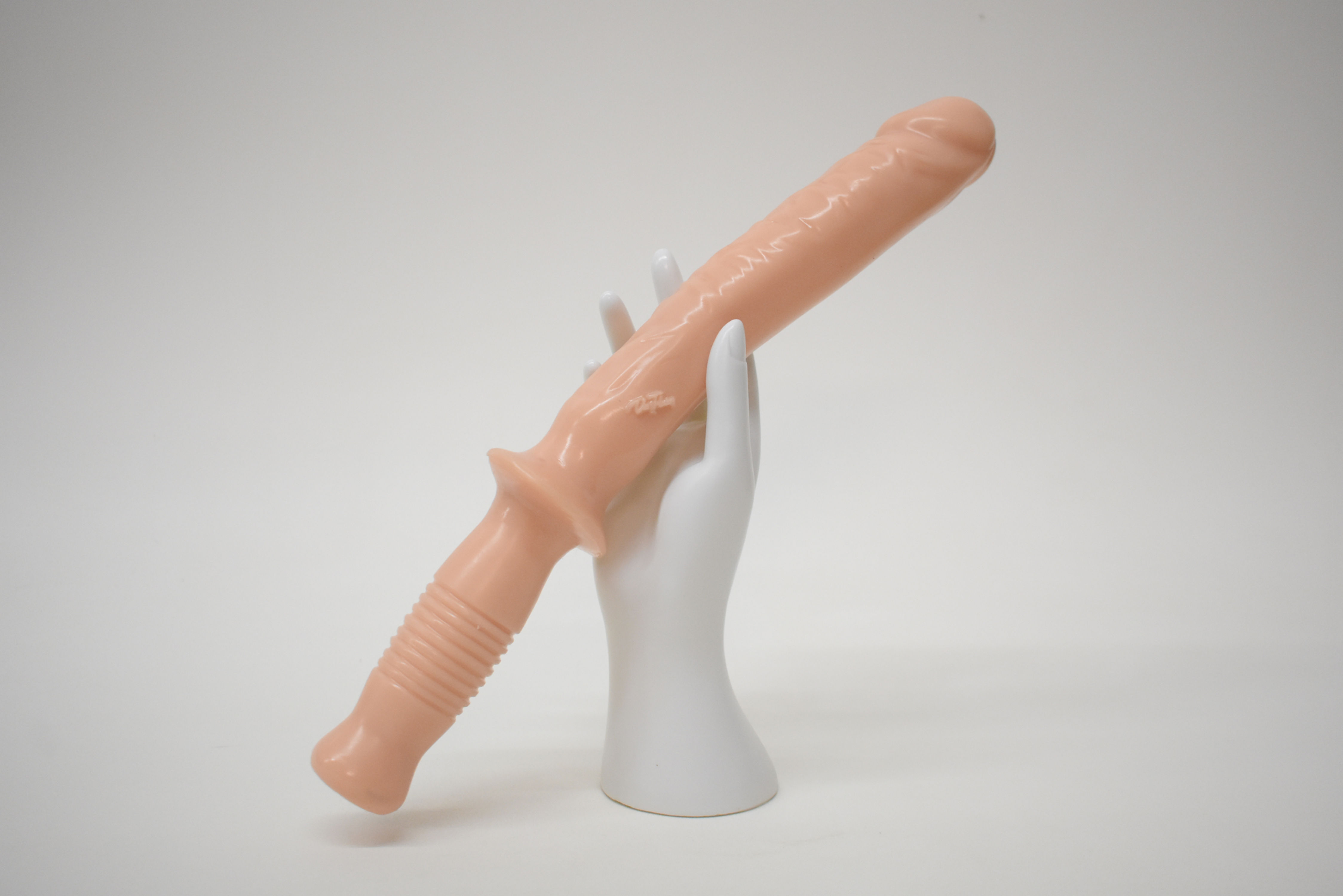 Doc Johnson The Man Handler Dildo in White