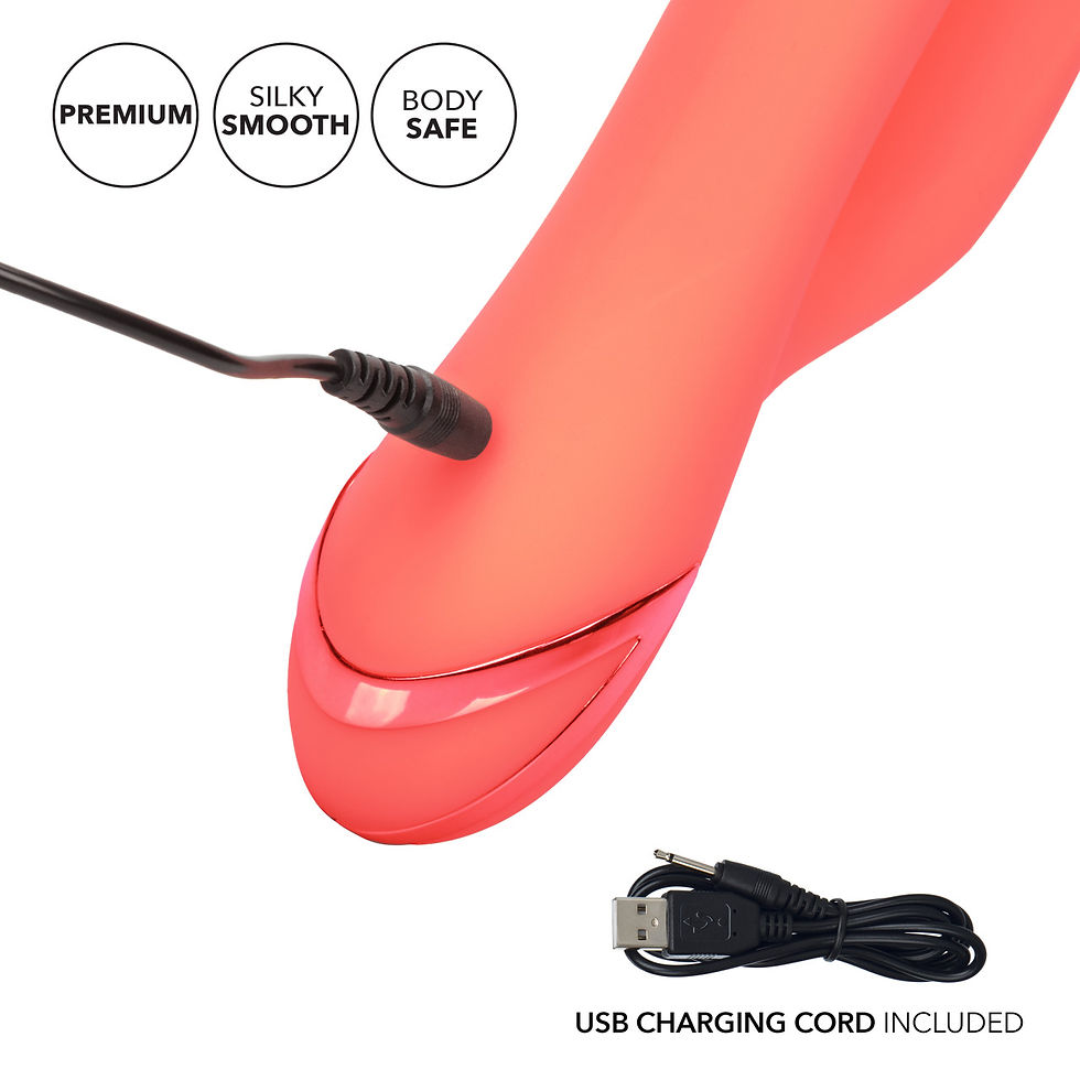 Thumbnail: California Dreaming Orange County Cutie Rechargeable Silicone Vibrator