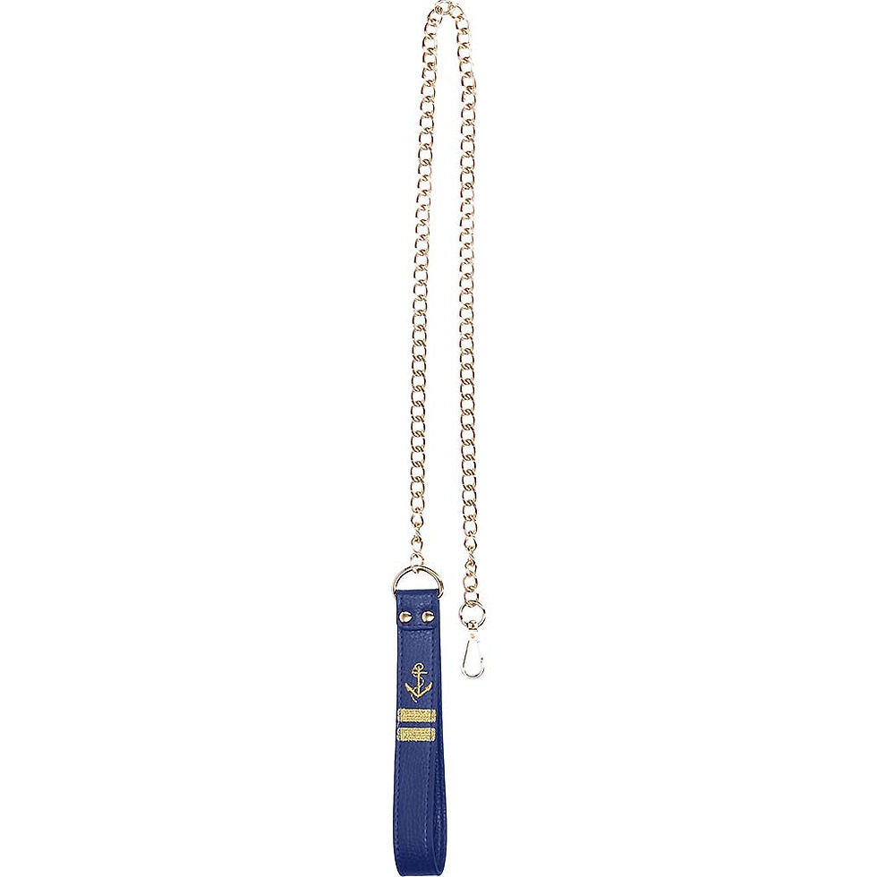 Thumbnail: Shots Toys Ouch! Sailor Themed Collar with Leash