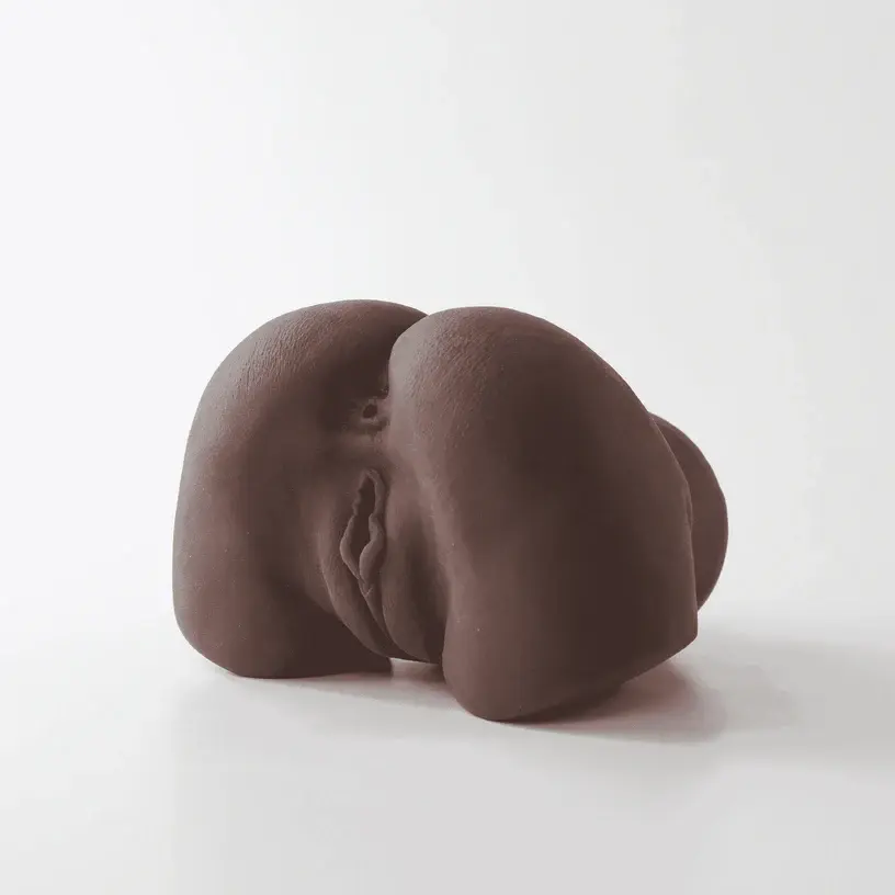 Thumbnail: 5.7lbs I Naomi Realistic Chocolate Half Torso Sex Doll – Includes FREE VELĀRE Sc