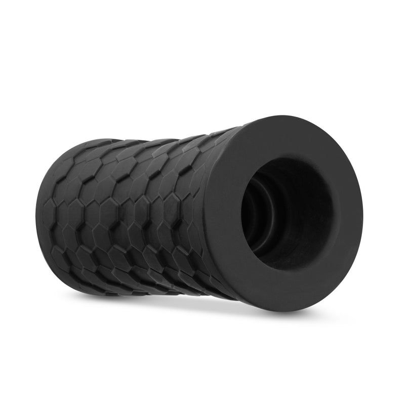 Thumbnail: M Elite Platinum Hekx Silicone Dual End Masturbator