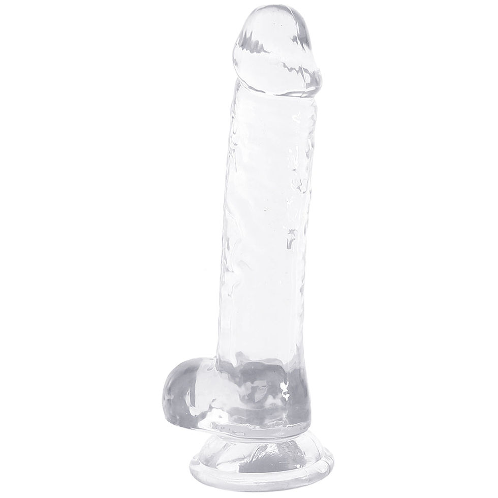 Thumbnail: Blush Naturally Yours 7 Inch Crystalline Dildo