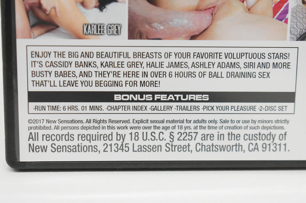 Thumbnail: Big Tit Babes - DVD - New Sensations