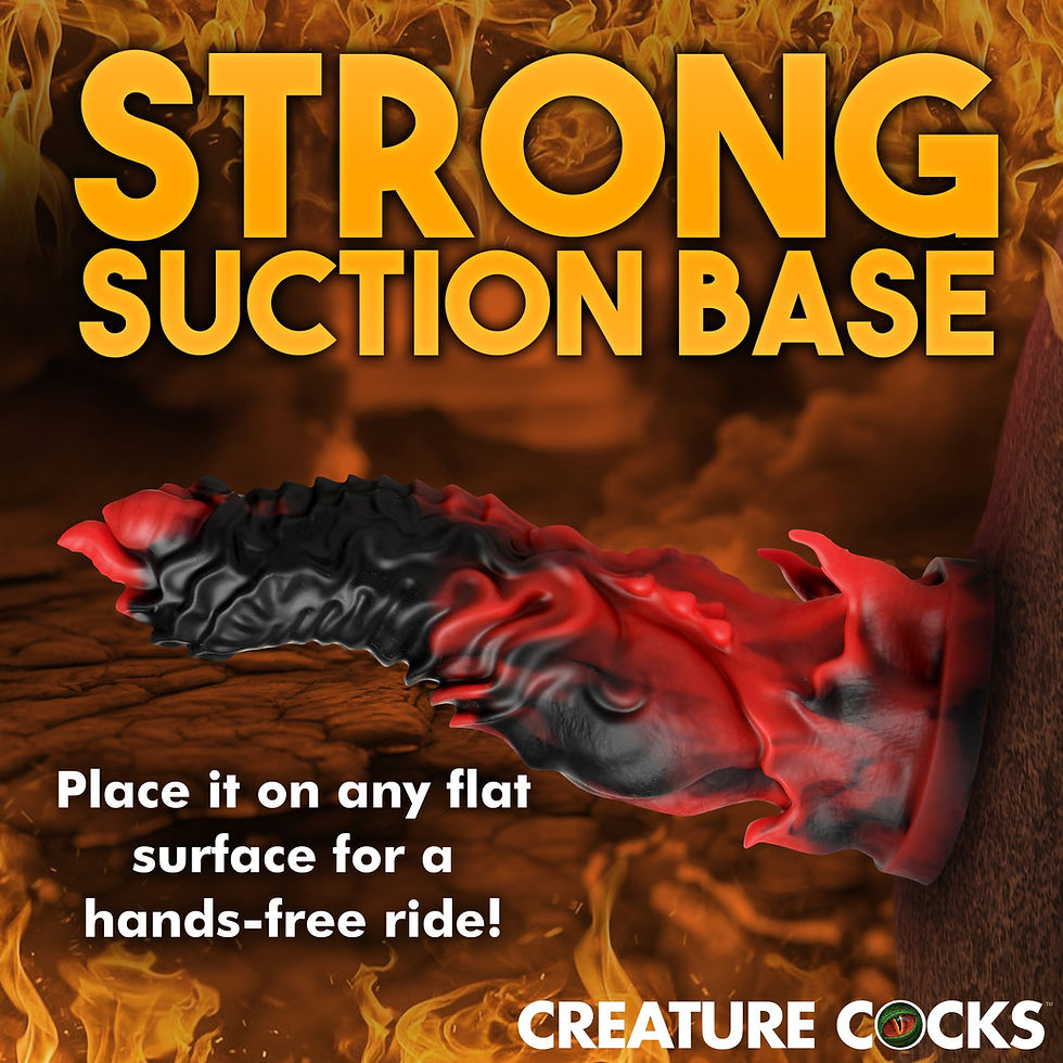 Thumbnail: Creature Cocks Mephisto Silicone Dildo