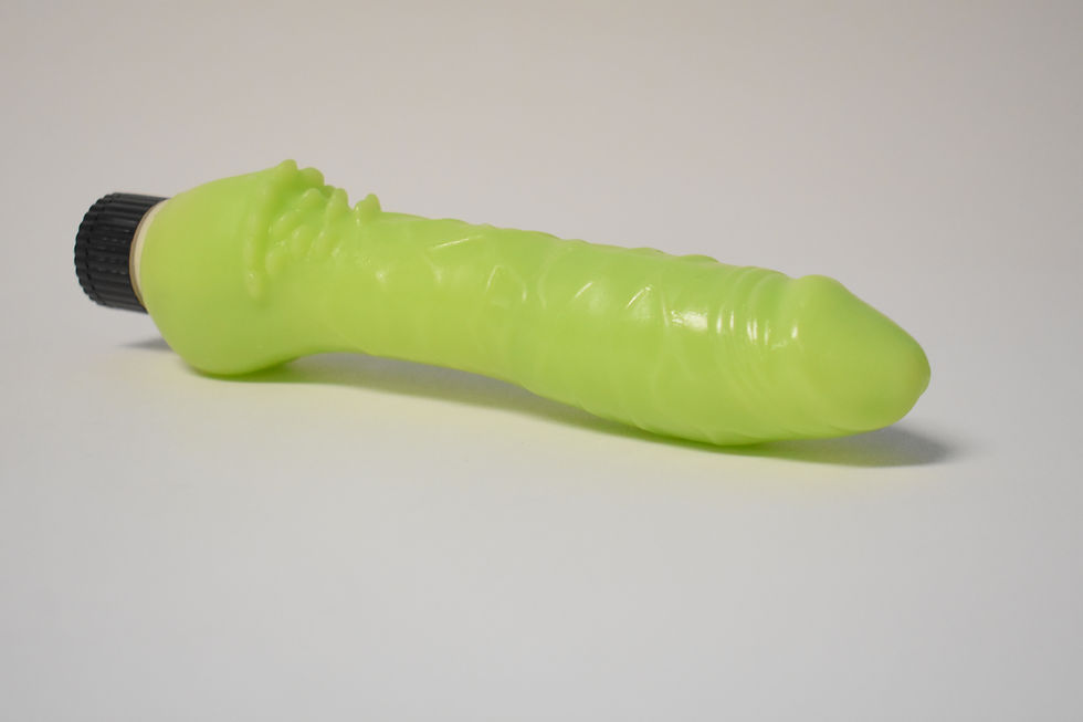Thumbnail: CalExotics Glow In The Dark Jelly Penis Vibe