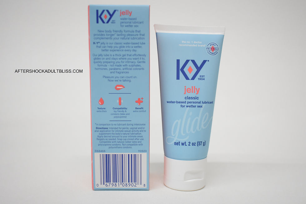 KY Jelly Water Based Lube 2oz