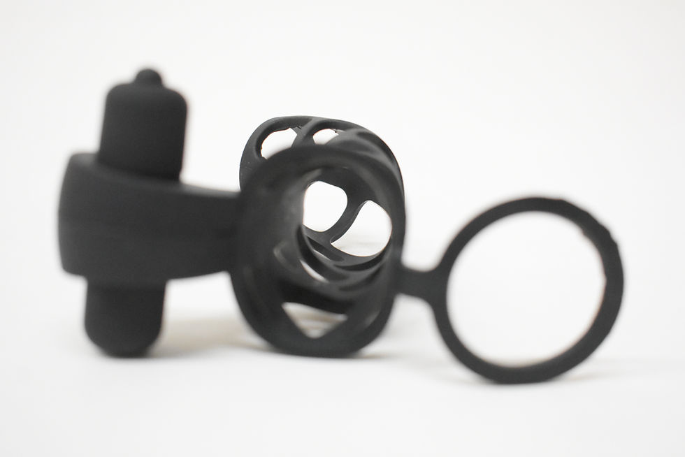 Thumbnail: Pipedream Extreme Silicone Power Cage in Black