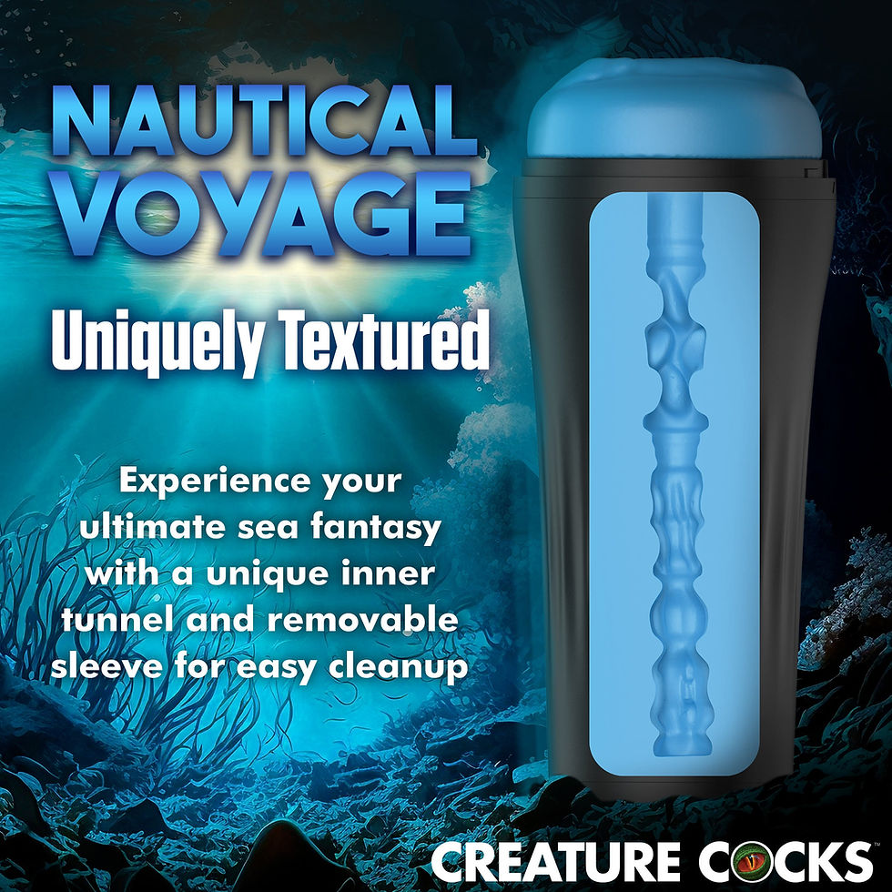 Thumbnail: XR Brands Creature Cocks Pussidon Sea Monster Stroker