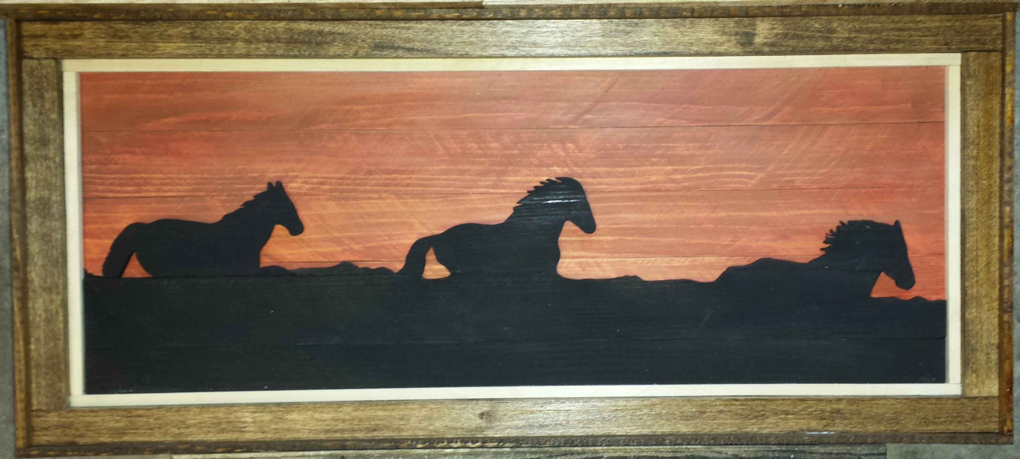 Horses at Sunset