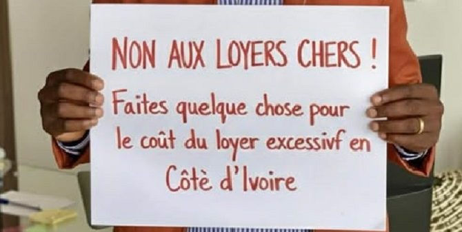 les ivoiriens disent non aux loyers chers