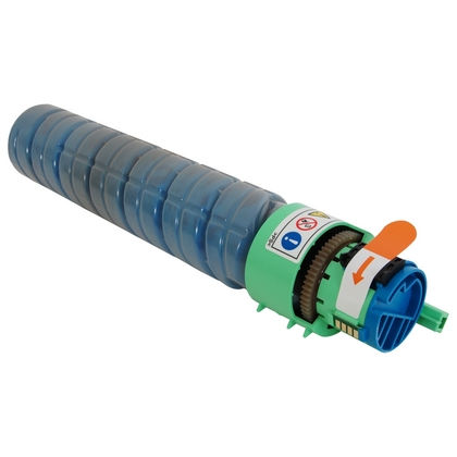 Cartucho Compatível de Toner Ricoh Aficio SP C410DN C411 C420 Cyan (15K)