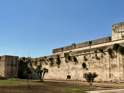 Lecce’s Castle, Hard Stone and Papier-mâché
