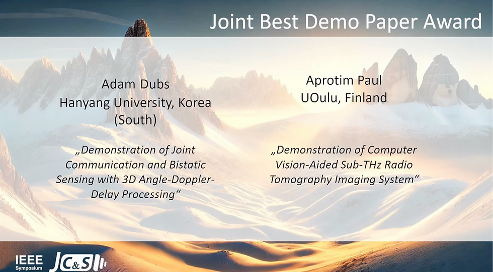 Best Demo Paper Award at IEEE JC&S 2026