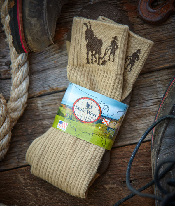 Thumbnail: Mule Ware Work Over Calve Socks Size 10-13