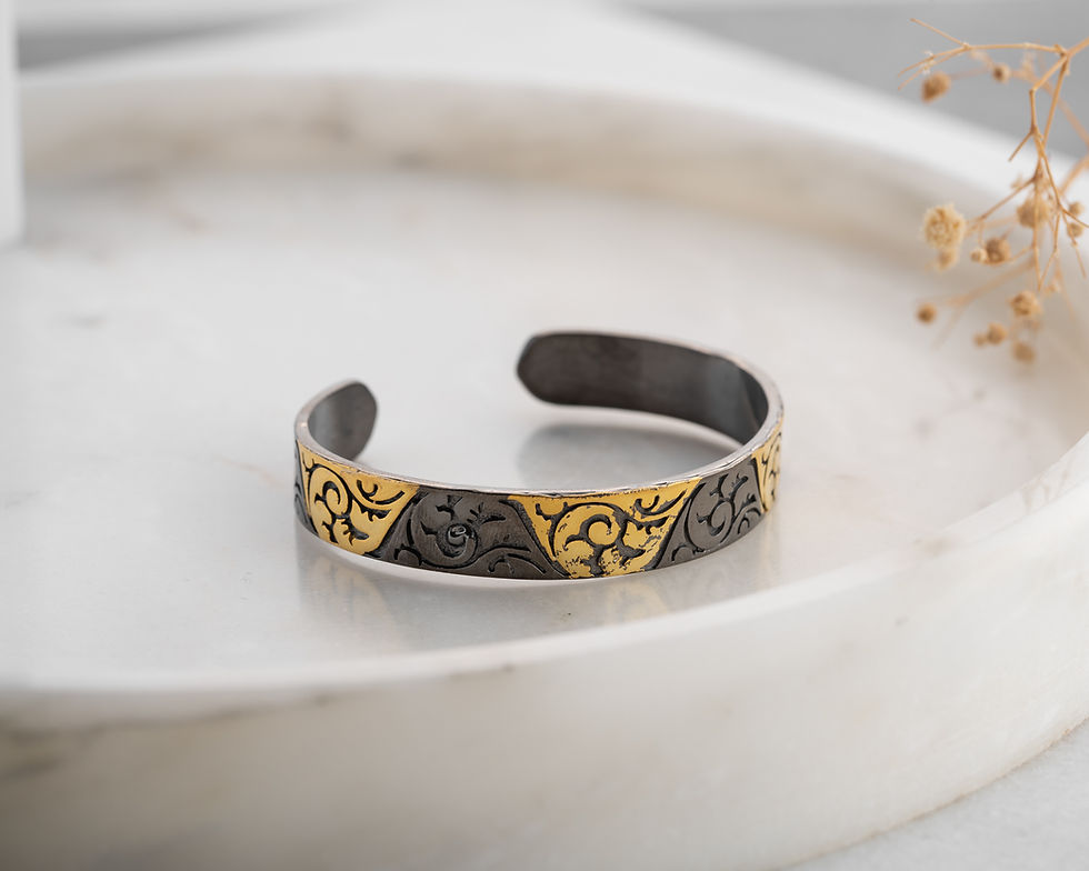 Thumbnail: Acanthus Silver Bracelet