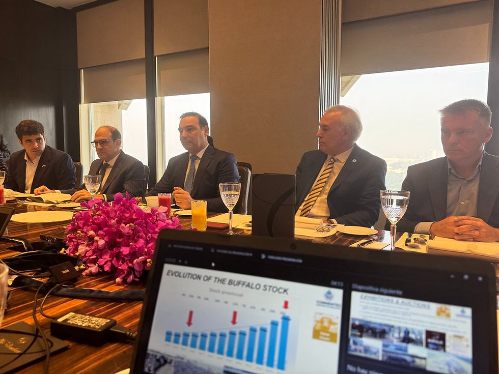 Valdés continúa exponiendo el potencial productivo de Corrientes ante empresarios en India