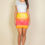 Thumbnail: The Vibrant Ruched Mesh Mini Skirt