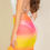 Thumbnail: The Vibrant Ruched Mesh Mini Skirt