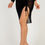 Thumbnail: The Alluring Black Ruched Mesh Skirt