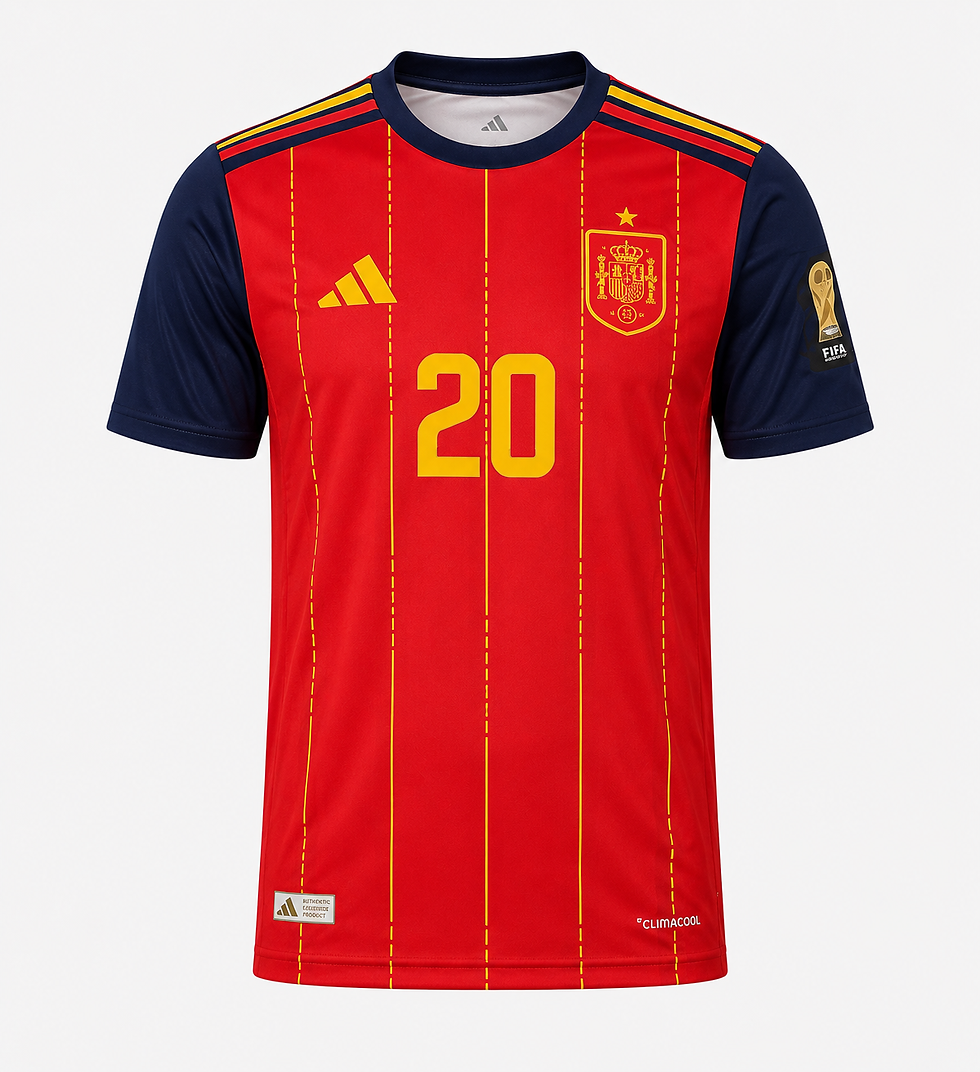 FIFA World Cup 2026 Spain Home Kids set Jersey