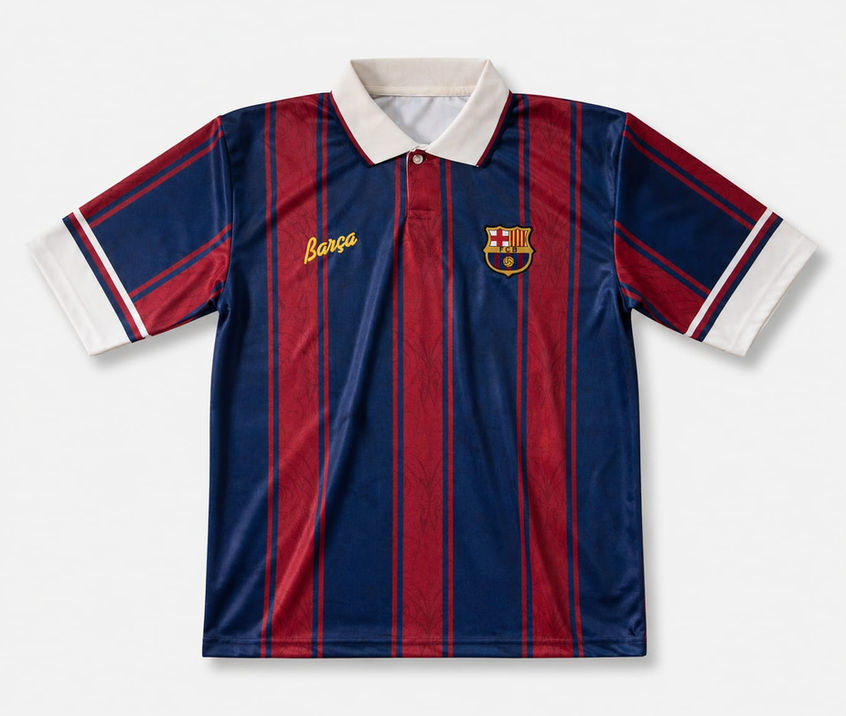 FC Barcelona Modernist 125 Polo Jersey