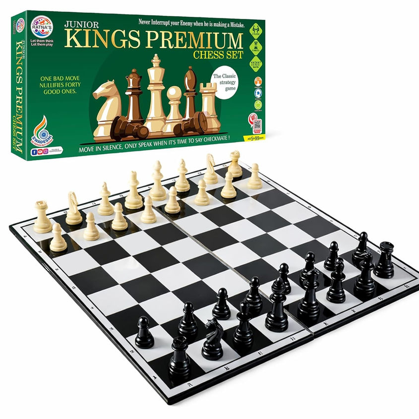 RATNA'S Junior Kings Premium Chess Board Set