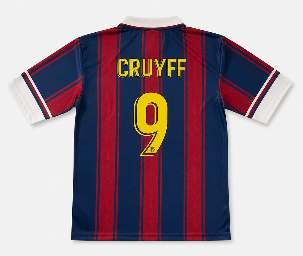 FC Barcelona Modernist 125 Polo Jersey