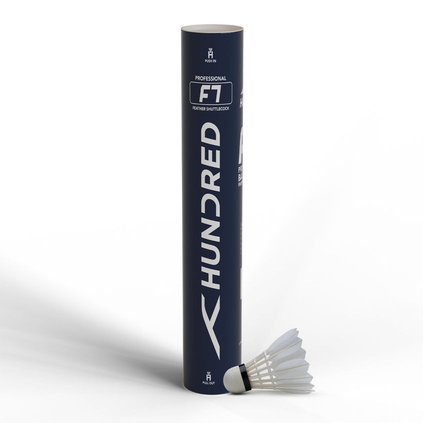 Hundred F7 Feather Shuttlecock
