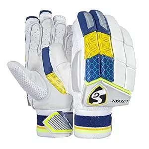 SG LITEVATE White Junior RH Batting Gloves