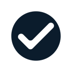 Checkmark Blue Element