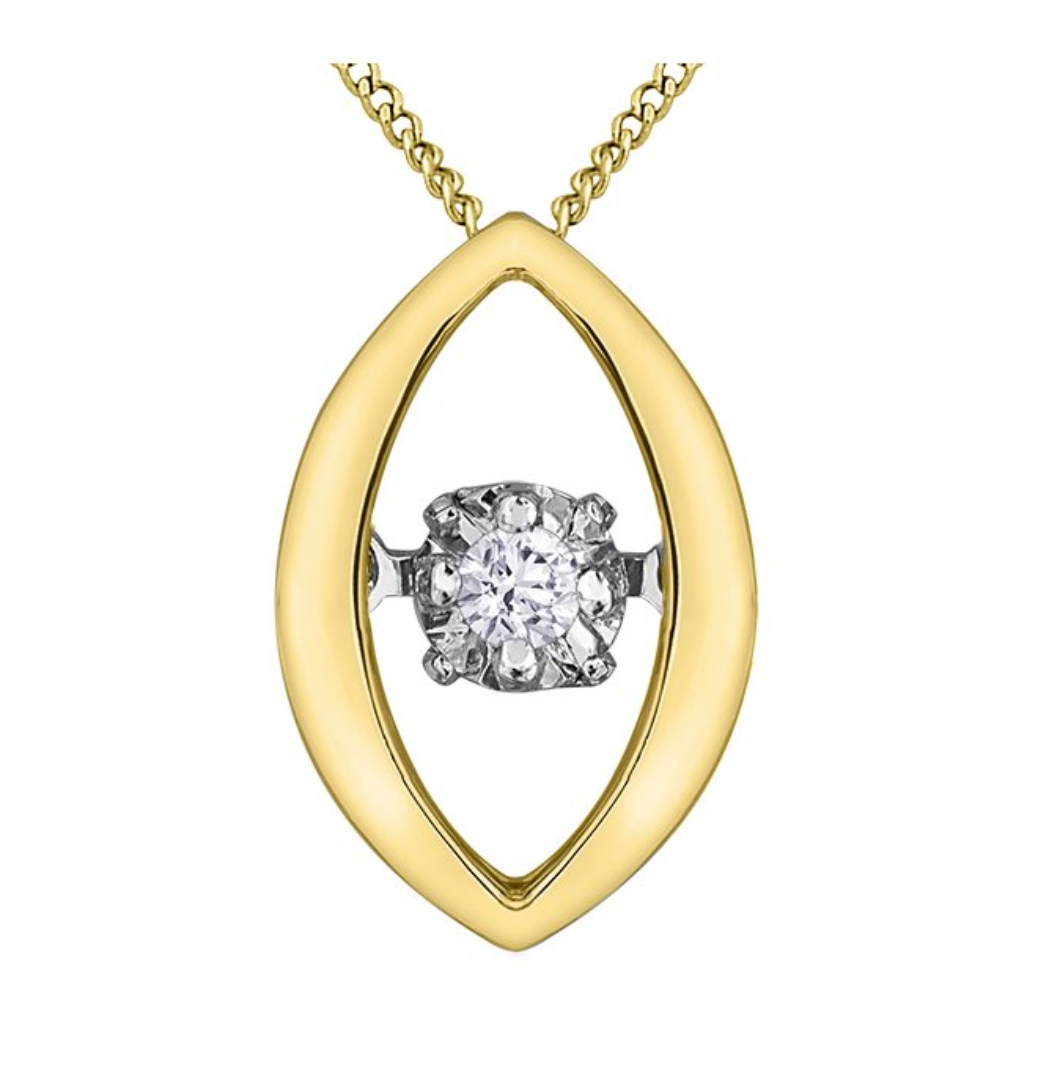 Pulse™ Diamond Solitaire Pendant