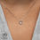Thumbnail: Open Circle Diamond Necklace