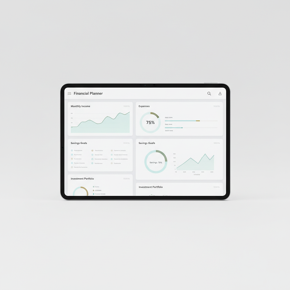 Financial Planner Dashboard
