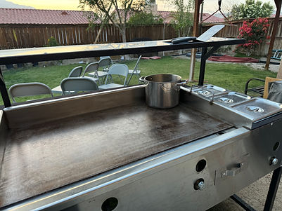 Backyard event sandwich catering
