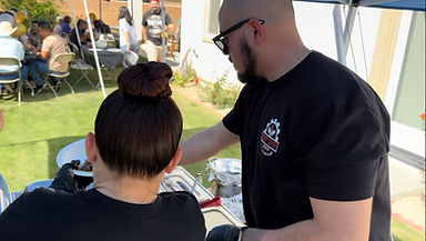 Backyard event catering