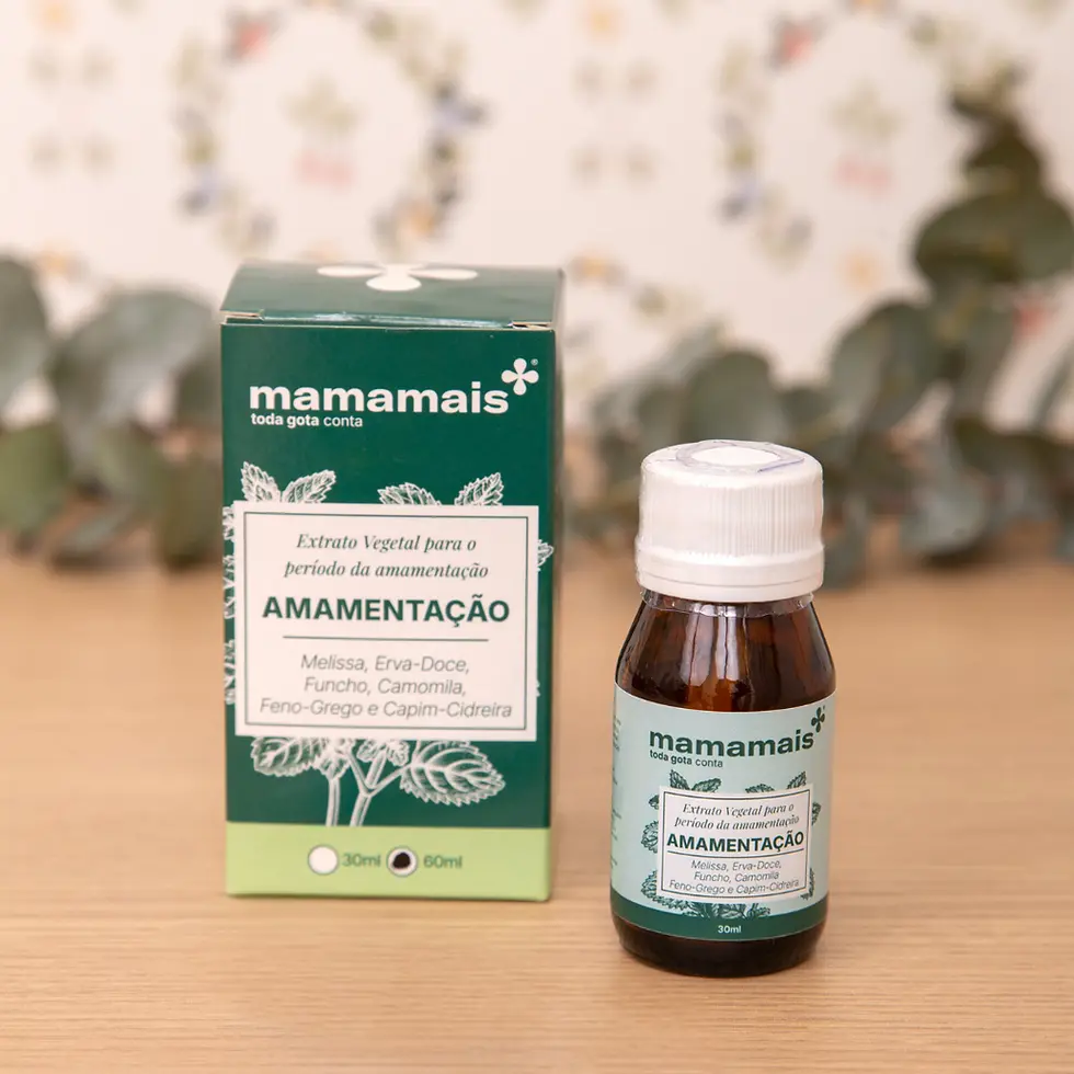 Extrato para amamentação, marca Mamamais